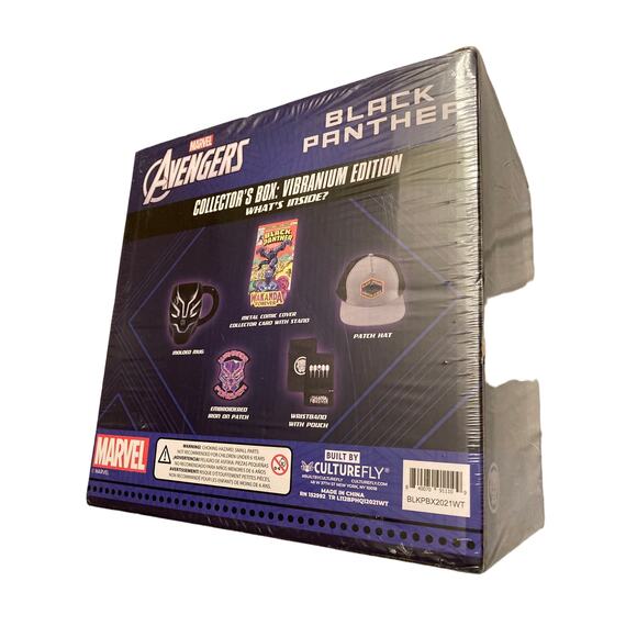 Marvel Avengers Black Panther Collector's Box: Vibranium Edition Culturefly - Picture 2 of 3